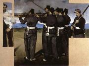 Edouard Manet The Execution of  Maximillian oil painting